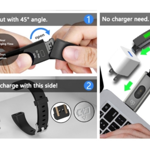 Akasma Fitness Tracker HR, S5 Activity Tracker - Picture 10 of 13